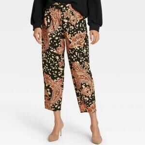 Who What Wear Size XXL Wanderlust Paisley Boho Ankle Pants